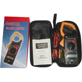 Resim PremiumPort Dijital Pensampermetre Klampmetre 9V Pil ve Çanta ile Set 