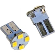 Resim Carub 12V T10 Ampul 4 Led Smd Fiber Beyaz Br0400205 