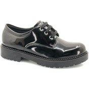 Resim Ayakdaş 3009 Oxford Kadın Ayakkabı Siyah-Rugan 