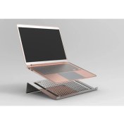 Resim Abronya Notebook Laptop Standı Metal Siyah Renk 1 Adet 