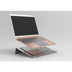 Resim Abronya Notebook Laptop Standı Metal Siyah Renk 1 Adet 