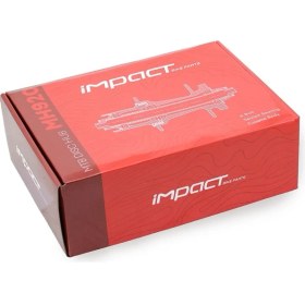 Resim Bike And Art Sesli Rulmanlı 6 Tırnaklı Mandal ve Sokma Mil Uyumlu Göbek Takımı Siyah 