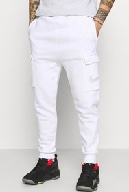 Resim Nike Sportswear Fleece Cargo Pant Şardonlu Eşofman Altı Beyaz 