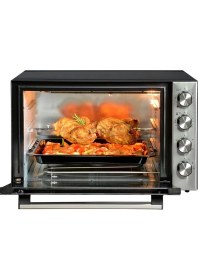 Resim Luxell LX-9645 70 Lt Turbo Midi Fırın Siyah Piliç Çevirme Fonksiyonu ve Kolay Temizlik Özelliği 