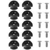 Resim Padalink Mh17108 Esnek Kano Bağlantı Seti 10 Parça - Dayanıklı Naylon Yapı, 31x11mm, 6mm Delik Çapı 