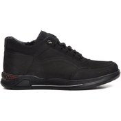 Resim Aspor Siyah Nubuk Sneaker Erkek Bot 