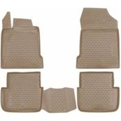 Resim Novline RENAULT Latitude 2011 Sonrası 3D Havuzlu Paspas BEJ Renk 