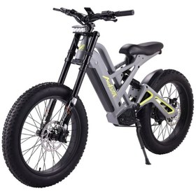 Resim MUKUTA Knight Elektrikli Bisiklet Gri 