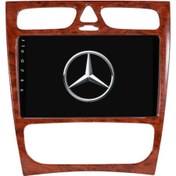 Resim Mercedes C Class C180 W203 - W209 - Araç Multimedya Ekran - 6gb 128gb - S - Maun - 2000 - 2004 - 9 Inch - Upg - Myway 