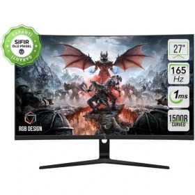 Resim Gamepower 27'' Vivid Curved 165Hz 1ms 2X2W Speaker Va Gaming monitör 