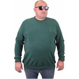 Resim Moc Grande Mocgrande Büyük Beden Selanik Classic Sweat 23200 Neftı-Neftı 