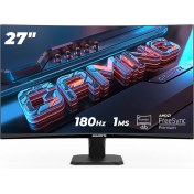 Resim Gigabyte GS27FC 27" 180Hz 1MS AMD FreeSync Premium VA Curved Oyuncu Monitörü 