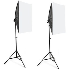 Resim AA Plus Ikili Softbox Seti (50x70)cm Lambasız 