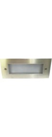 Resim Hazar Led Dikdörtgen Koridor Merdiven Spot Aydınlatma Gün Işığı 3W 17x6 Cm HELIOS-91-2530 