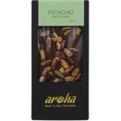 Resim AROHA Antep Fıstıklı Sütlü Çikolata 100g 