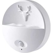 Resim Willowhaven Şarj Edilebilir Led Gece Lambası - Aromaterapili Beyaz Duvar Aydınlatması Beyaz 