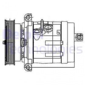 Resim Delphi KLIMA KOMPRESORU CHEVROLET CAPTIVA 3,2 2006> OPEL ANTARA 3,2 2007> - TSP0155984 