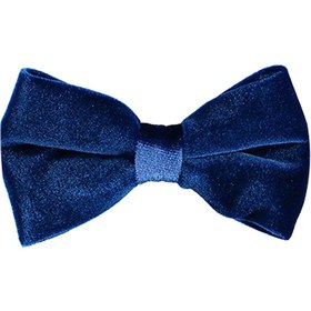 Resim Mavi Kadife Papyon - Slim Fit / Mavi / 00 