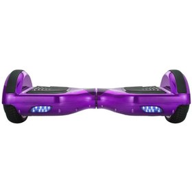Resim Citymate CS-600P Elektrikli Kaykay Hoverboard 6.5 inch Parlak Kasa Mor - Taşıma Çantası Hediye 