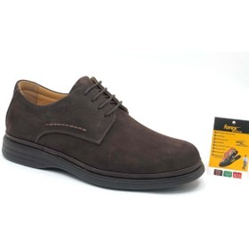 Resim Kids Club Shoes Forex 711 Dr.Tavsiyeli Hakiki Deri Erkek Klasik Ayakkabı KAHVERENGİ 