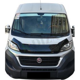 Resim Fiat Ducato 2014+ Araca Özel Kaput Rüzgarlığı A+ Pianoblack 4mm 