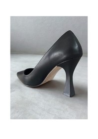 Resim Byselçuk Cild Deri Siyah Stiletto Ayakkabı Siyah Cild 