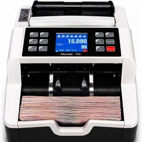 Resim Sesli Karışık Para Sayma Makinesi Mıx 70+ Beyaz Ve Gri Tl - Euro Karışık Sayım, Dolar Adet Sayım 