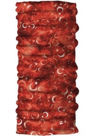 Resim Narr Ay Yıldız Unisex Renkli Bandana N14144-Tek Ebat 