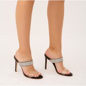 Resim Tamer Tanca Kadın Vegan Topuklu Ayakkabı 886 22105 Bn Trlk Y22 