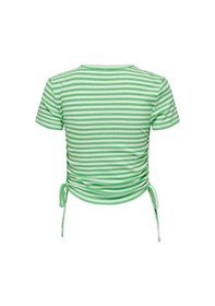 Resim Only Onlwendy S/s Ruchıng Top Jrs 15284982 Yeşil 001 