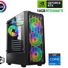 Resim Xaser Thunder X740 i7 14700f 16 GB 1 TB SSD 16 GB RTX5060 Ti Free Dos Masaüstü Oyuncu Bilgisayarı 