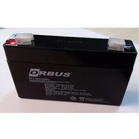 Resim Orbus 6V 1.3 Ah 98*25*52 mm Kuru Akü Marka : Orbus-Mustang-Deeppower-Wa 