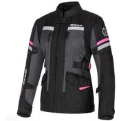 Resim Scoyco JK122W Dört Mevsim Kadın Motosiklet Montu Siyah 