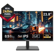 Resim GameBooster GB-24F240FF 23.8" 0.5 MS Full HD IPS 240 Hz Oyuncu Monitörü 