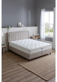 Resim Yataş Bedding Blue Star Yatak, Lento Baza, Somni Başlık Tek Kişilik 3'lü Set 120x200 - Bej 