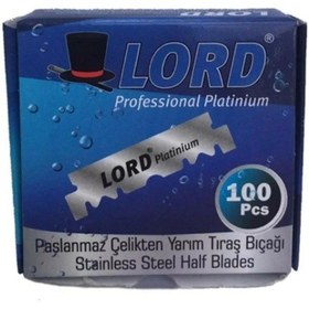 Resim Lord Yarım Yaprak Ustura Jileti 100'lü 