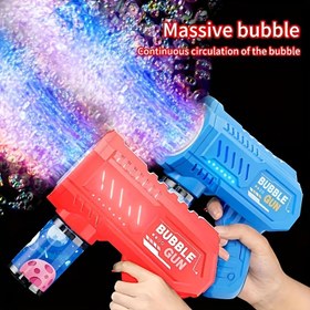 Resim AOUDAI Renkli Balon Makinesi, Çocuk Partileri İçin Hediye, Taşınabilir ve Kolay Taşıma, Geziler için Temel, 12 Şenlik Etkinliği, Plaj, Bahçe, Çim Alanı, Noel Aktiviteleri için Uygun 