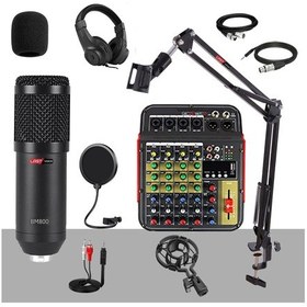 Resim Lastvoice Rec Paket-2 Bm800 Mikrofon Phantomlu Mikser Stand Filtr 