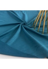 Resim Viskon İki İplik Kumaş Petrol Lacivert 