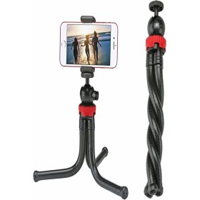 Resim teknosepetim Esnek Flexible Tripod Kamera Profesyonel Telefon Tutucu 360 Derece Tripot 3110 Ikı Ayak Trıpddd 