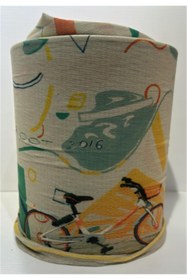 Resim Tex XBYC 6513 BANDANA - KREM SARI YEŞİL 