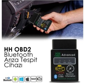 Resim Obd2 Araç Arıza Tespit Cihazı- Bluetooth Check-Up Silme Cihazı Ios/android Uyumlu 