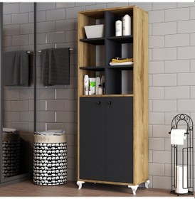 Resim Moxen Mobilya Bdr3 Çok Amaçlı Dolap Raflı MXNBDR3003CVZANTRST 