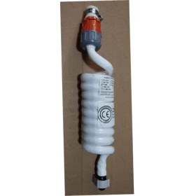 Resim Plasyay Spiral Wc Taharet Hortumu Rekorlu ve Duvara Sabitlemeli 120 Cm Beyaz 