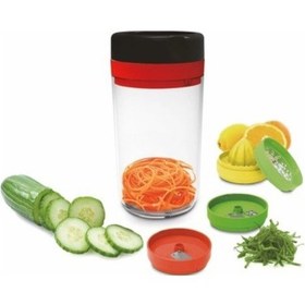 Resim 7 Parça Pratik Rende/Doğrayıcı Quick Dicer 