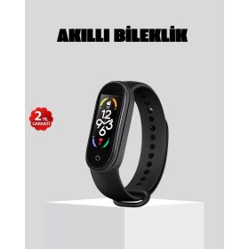 Resim Ceylan Adam Bluetooth Akıllı Bileklik Spor Modlu Kalp Atış Takipli Uyku Analizli 