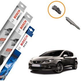 Resim Bosch Seat Ibiza Muz Silecek Takımı Ön Arka Aeroeco 2012-2018 