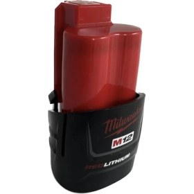 Resim Milwaukee 12V 1.5AH Li-Ion Akü 48112401 (Kutusuz) 