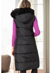 Resim Z9741 Dewberry Bayan Yelek-siyah Siyah 