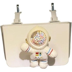 Resim Homyl Çok Fonksiyonlu Asılı Araba Çöp Kovası Astronot 24,7cmx15,7cm 